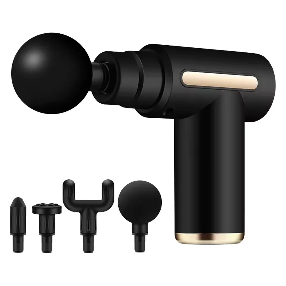 Cordless Percussion Massage Gun — Quiet Motor, Deep Tissue, Rechargeable