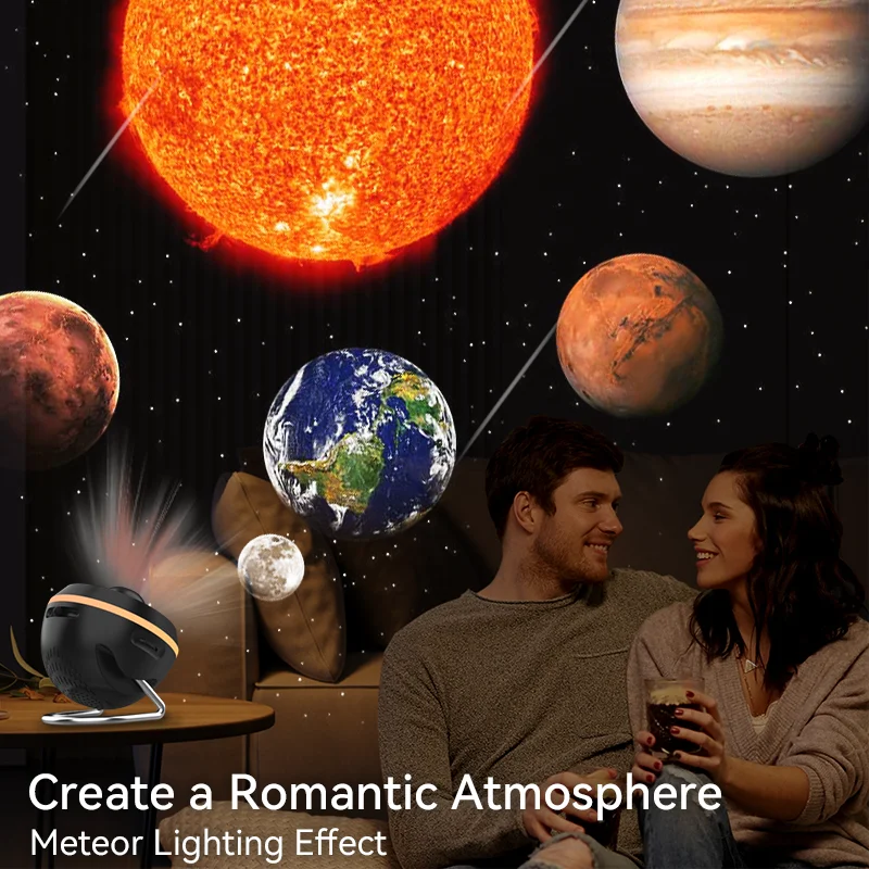 Galaxy Star Projector — 13-in-1 Nebula & Planetarium Night Light, Remote Control